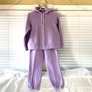liberty Lavender Hooded Sweatshirt and Jogger Set